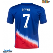 Forente Stater Giovanni Reyna #7 Bortedrakt Copa America 2024 Kortermet